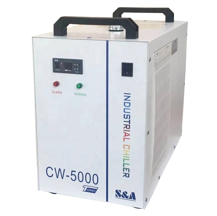 CO2 Laser Engraving Cutting Machine Part Cw5000 Industry Air Water Chiller