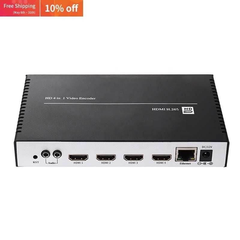 Cheap Selling 4 Channel HDMI over IP Video Player Encoder