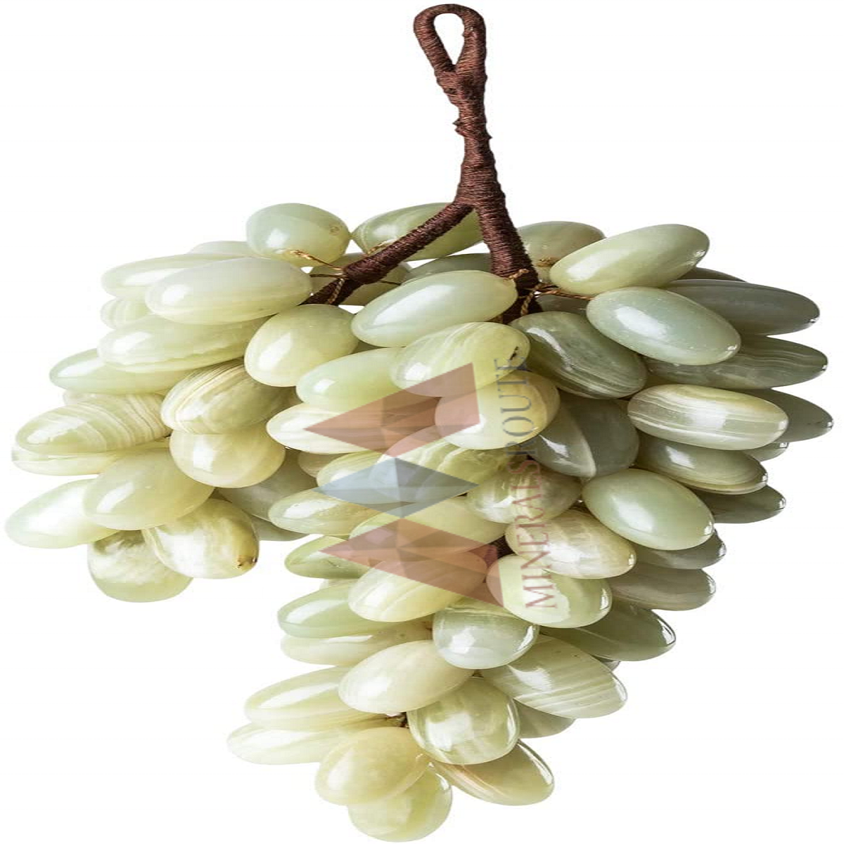 High Quality Light Green onyx grapes Handmade Onyx ISO 9001 and 22000 certified company origin Pakistan use in office and home