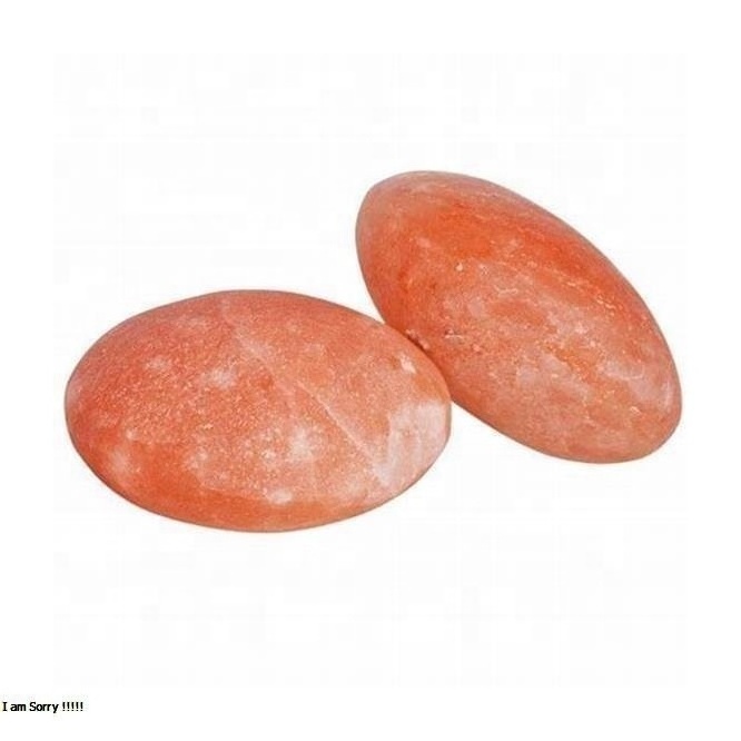 Himalayan Natural  Pink Rock Salt Massage  Stone from the  foot hills of Himalayan Mountain Range in Pakistan ISO 9001_ISO 22000