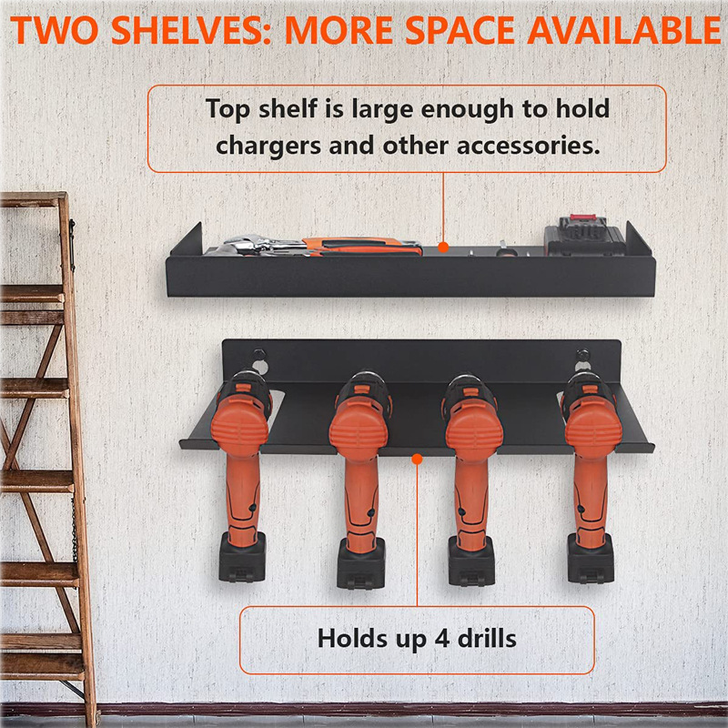 Wall-mounted Storage Holders Racks for Power Tools