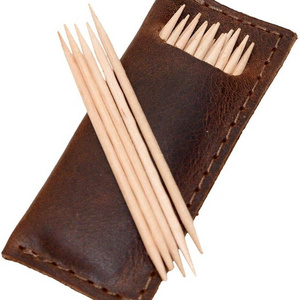 Custom Logo Pocket Tooth Pick Case Holder Bags For Toothpick