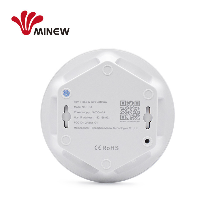 minew ble&wifi G1 gateway bluetooth beacon gateway