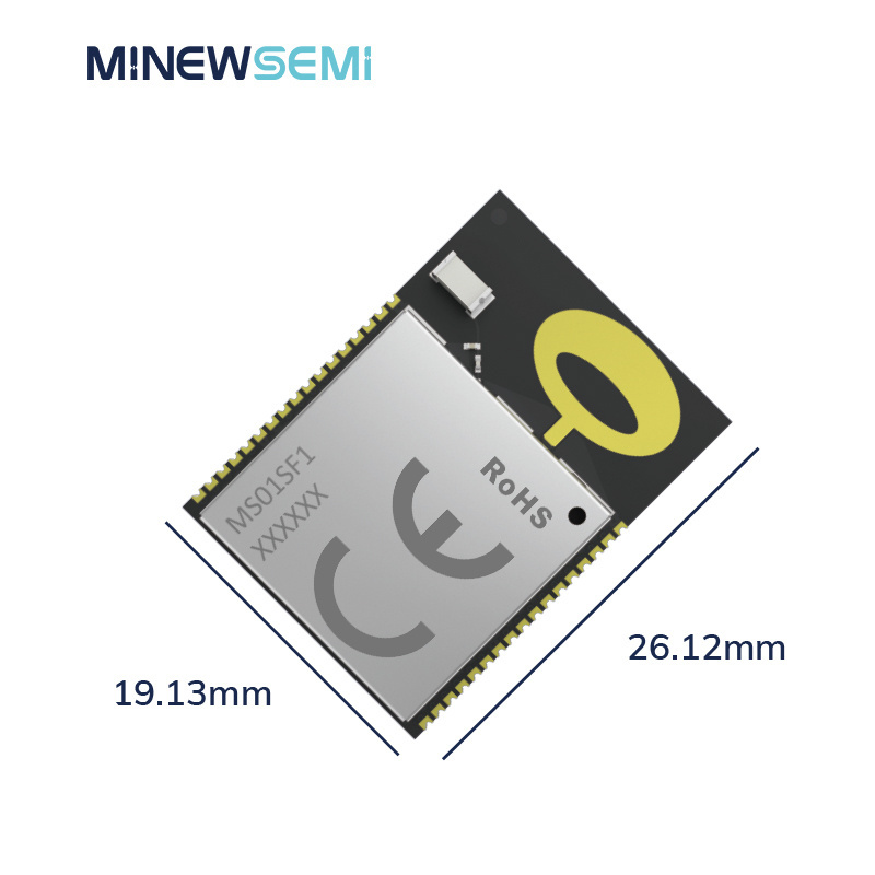 UWB and BLE 5.2 Module DW3120 nRF52833 PCB+Ceramic Antenna 512kB Ultra Low Power Location Tracking UWB Module