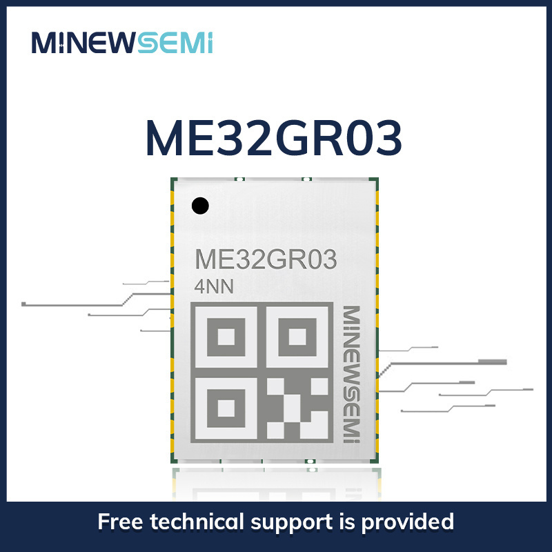 ME32GR03 Dual Frequency Satellite High Precision Tracking Received Module BeiDou Soc chip RF PVT Low Energy GPS Module