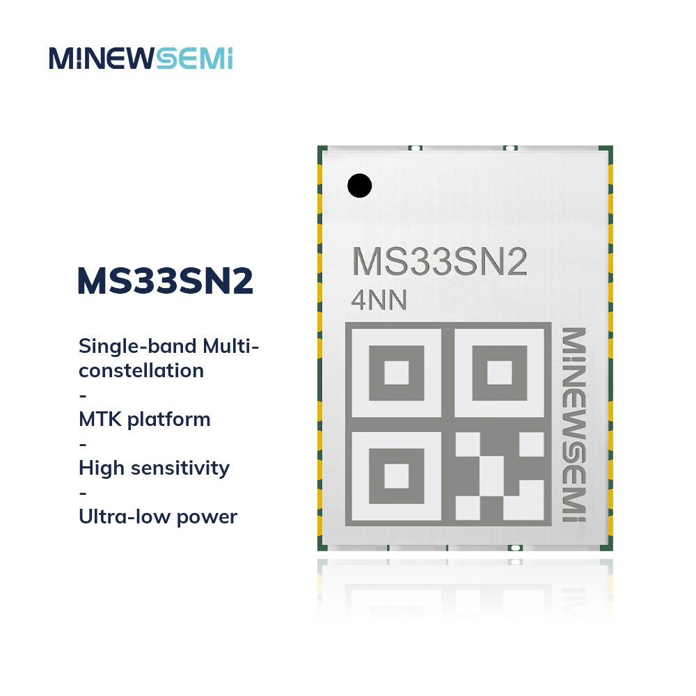 MS33SN2 MTK Multi-constellation Navigation and Positioning small size gps tracker module  for Positioning Solution