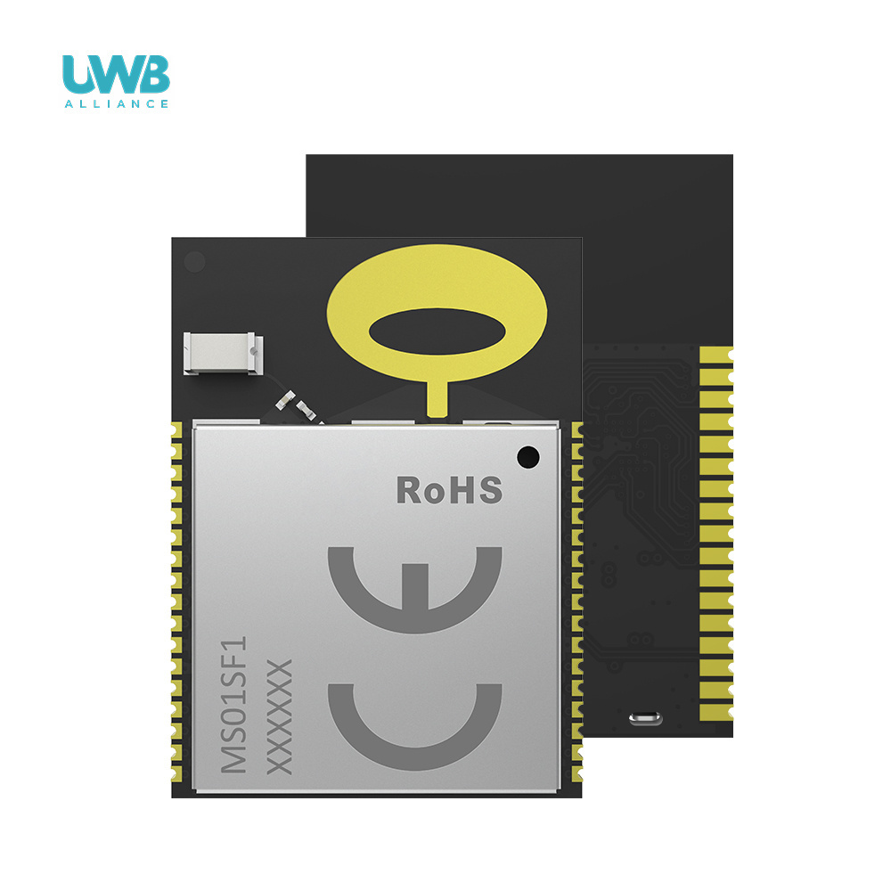 UWB and BLE 5.2 Module DW3120 nRF52833 PCB+Ceramic Antenna 512kB Ultra Low Power Location Tracking UWB Module