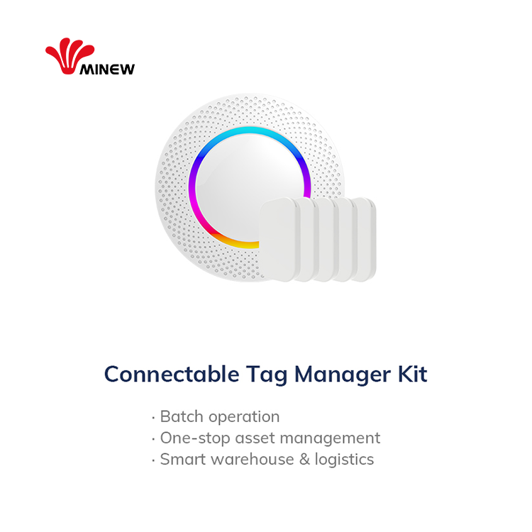 Minew V3 Connectable Bluetooth Beacon IoT Developer Kit Includes Asset Tag And Ble Gateway