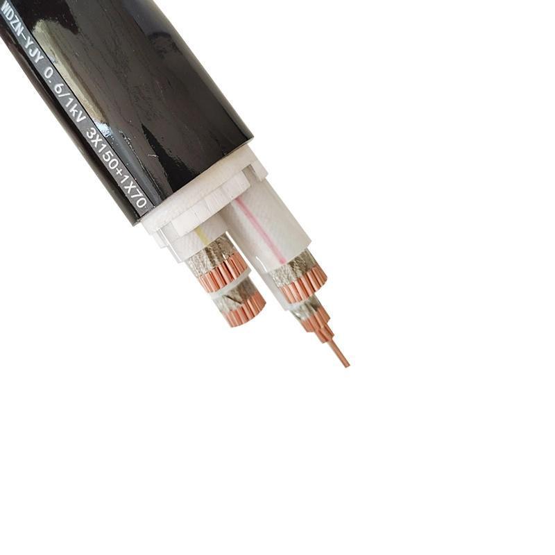 Wdzn-Yjy Low Smoke Zero Halogen PVC Electric Power Cable with PE Insulation and Copper Conductor for Construction Low Voltage