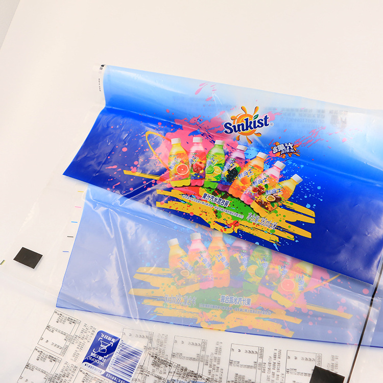 Custom printing 3 layer  embossed protection stretch  vmpe plastic pe film blowing roll to sheet for packaging bag