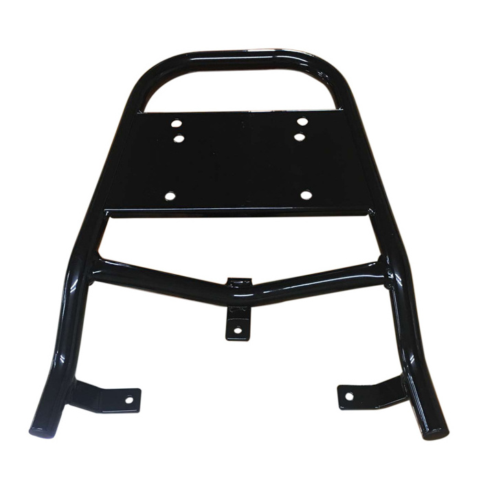 Motorcycle rear luggage rack