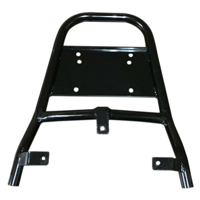 Motorcycle rear luggage rack