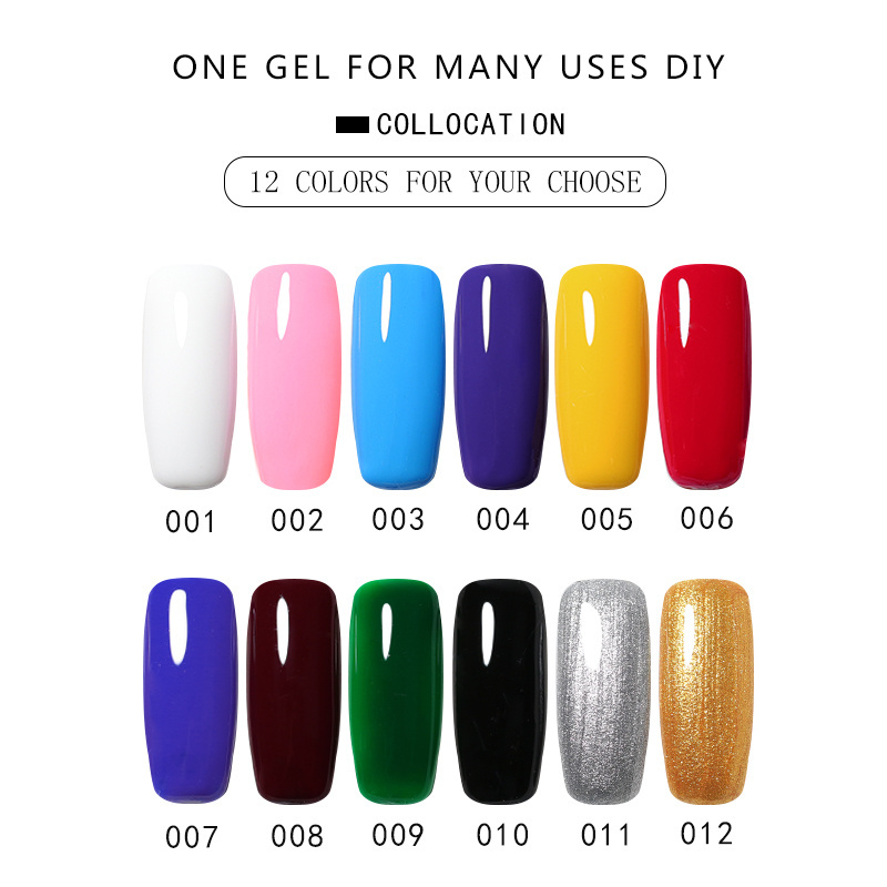 2021 Professional Nail Paint Gel 10ml High Quality Private Label UV Nail Art Drawing Painting Gel