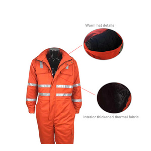 High Visibility Reflective Workwear Winter Outwear overalls Safety Clothing Outdoor  for mining workwear Men work uniform