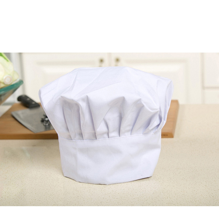 Wholesale Custom Breathable  Eco-Friendly  cooking hat Restaurant hotel Kitchen Chef hat