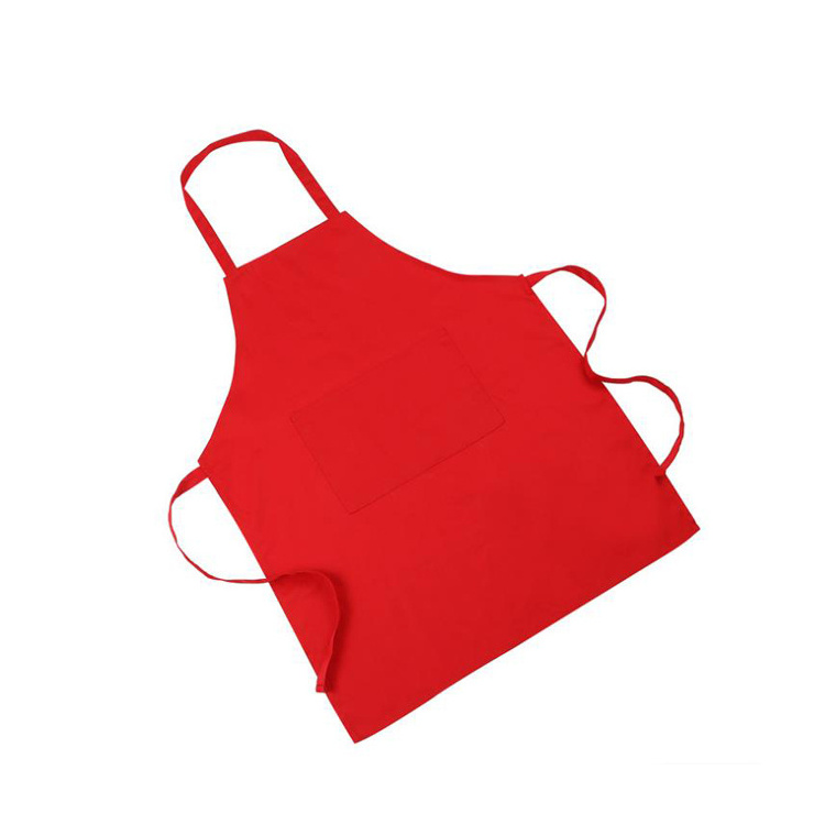 Custom  multi style  canvas restaurant Bib apron durable Cleaning modern apron kitchen adult