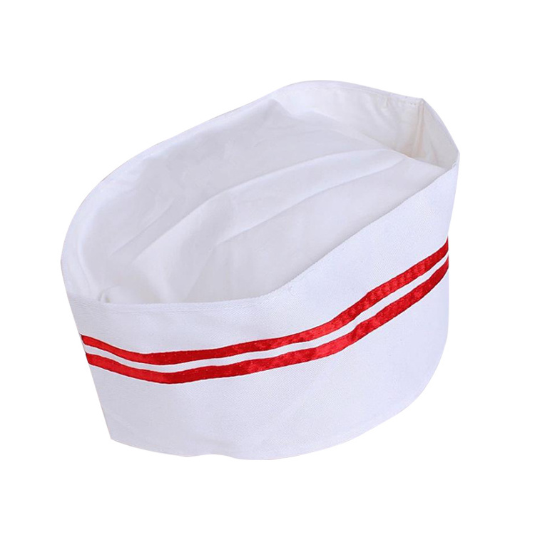 Wholesale Custom Breathable  Eco-Friendly  cooking hat Restaurant hotel Kitchen Chef hat