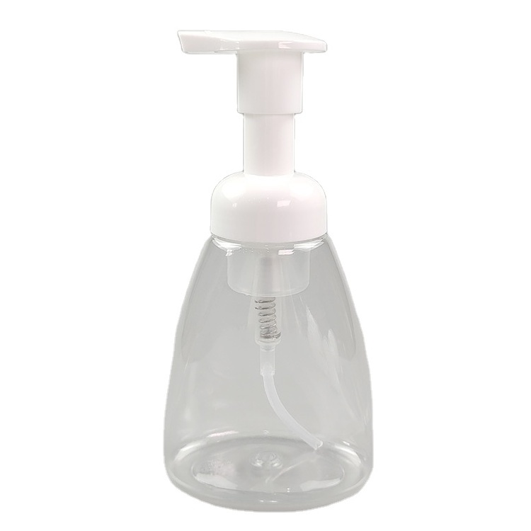 Customized Plastic Lotion Pump PET 250ml 300ml Hand Sanitizer Bottle Foam Pump Bottle