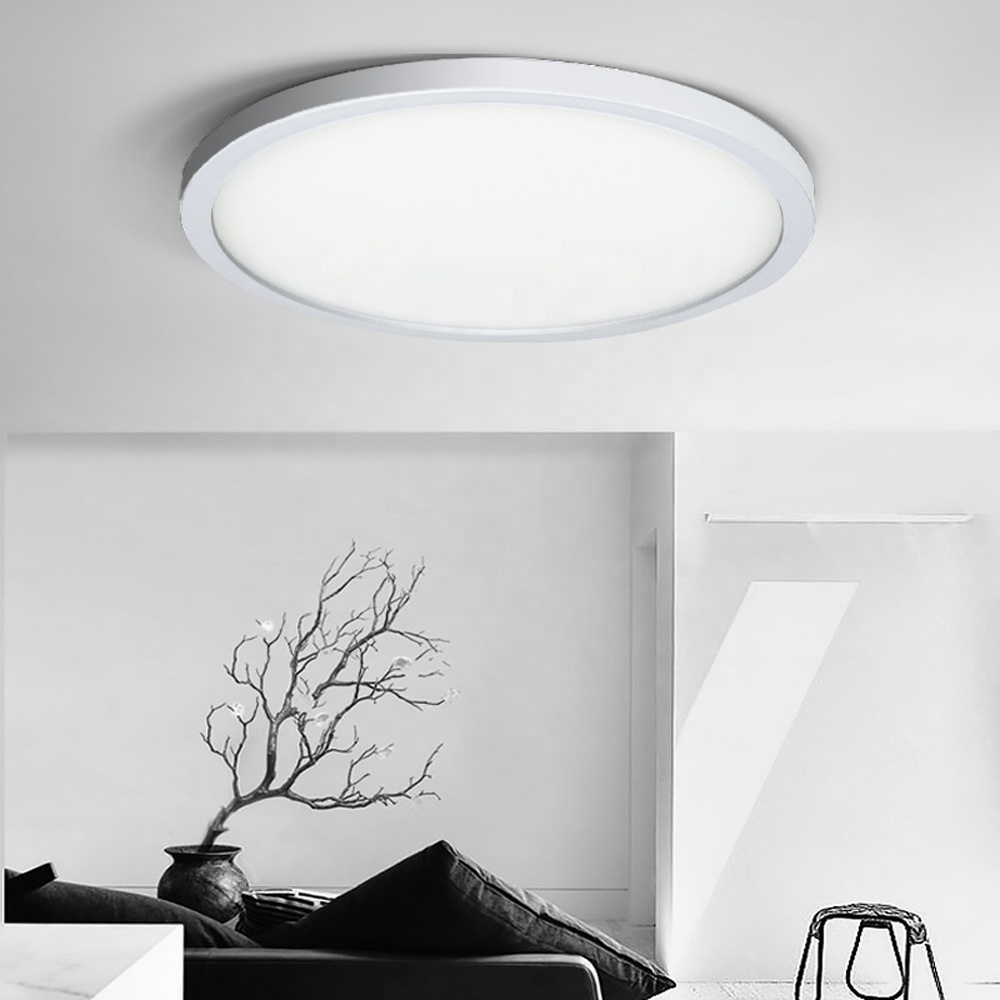 Panel Light 24W 18W 13W 9W 6W Round Surface Mounted Modern LED Ceiling Lamp