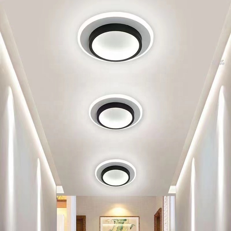 Factory Direct Price Indoor Lighting Round Bedroom corridor Surface Mounted Morden Led Ceiling Light