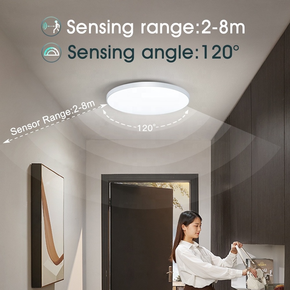 Radar Ceiling Lighting For Corridor Aisle Induction Night Light Smart Home Light Led Motion Sensor