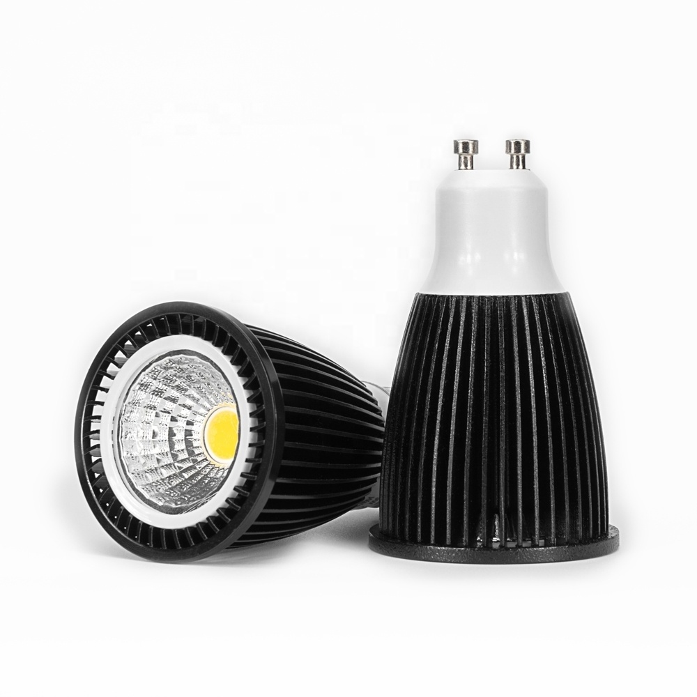 5/7/9/12w 220V 230V LED Light Bulb Spotlight GU10 MR16 E14 E27 COB Chip Beam Angle 120 degree Spot light For home Lamp