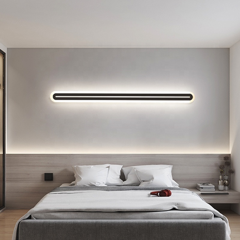 Hot selling led wall washer artwork lights lamp CCT ceiling led light modern linear for simple bed side lighting