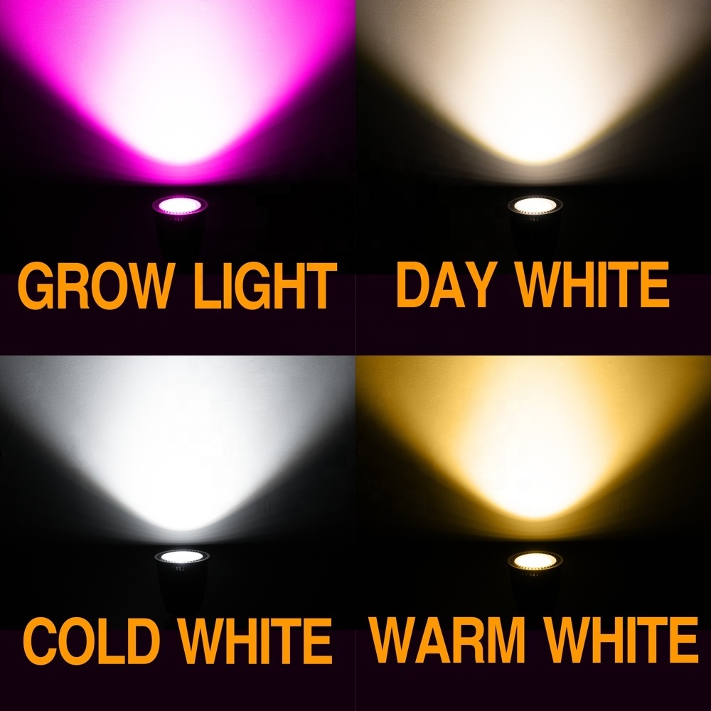 5/7/9/12w 220V 230V LED Light Bulb Spotlight GU10 MR16 E14 E27 COB Chip Beam Angle 120 degree Spot light For home Lamp