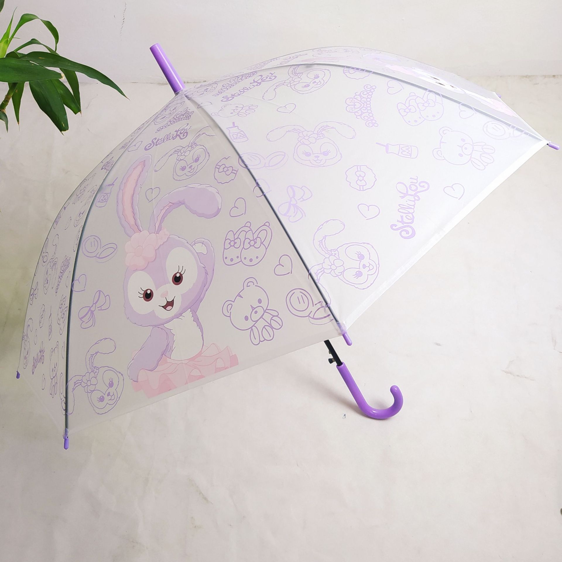 Kuromi Series Umbrella Cute Cartoon Automatic Folding Umbrella Kawaii Uv Protection Sun Umbrella Gifts