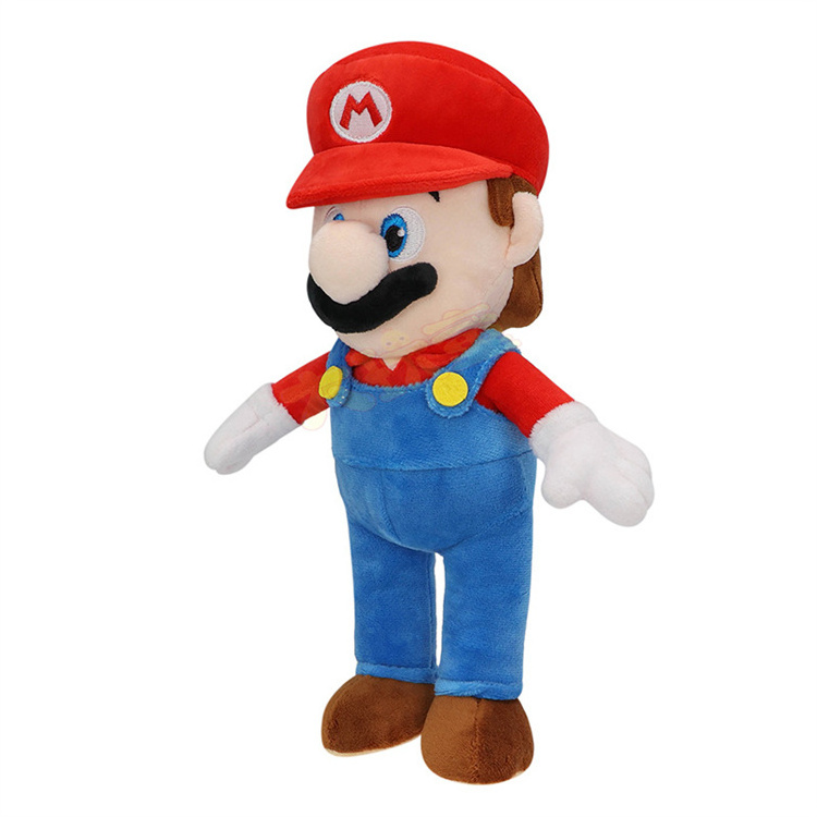 MB 11055 New 28cm Super Plush Toy Mario Doll Toy Soft Stuffed Animal Dolls Toy Kids Children Birthday Christmas Gift