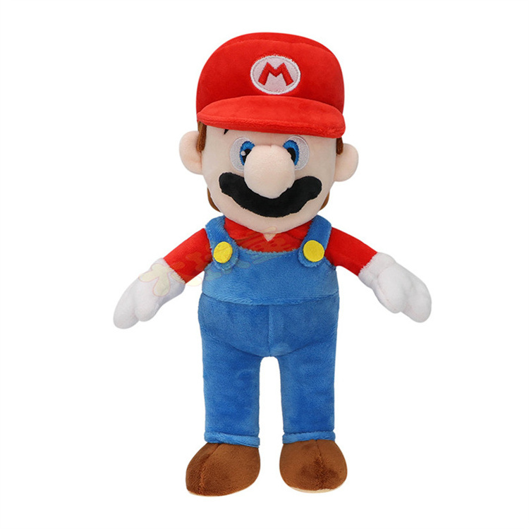 MB 11055 New 28cm Super Plush Toy Mario Doll Toy Soft Stuffed Animal Dolls Toy Kids Children Birthday Christmas Gift