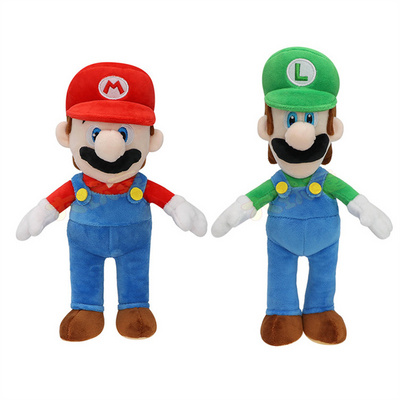 MB 11055 New 28cm Super Plush Toy Mario Doll Toy Soft Stuffed Animal Dolls Toy Kids Children Birthday Christmas Gift