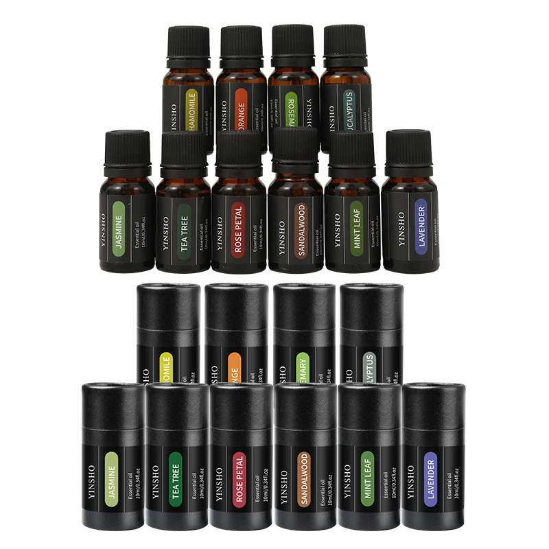 customized design Aromatherapy Lavender Peppermint Eucalyptus Clove Cedarwood Orange essential Oil