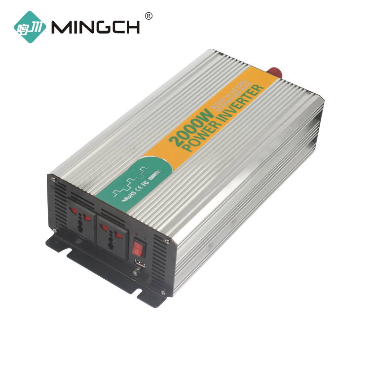 MINGCH power inverter 12v 220v DC 12V 24V To AC 220V 230V 2.5KW 2500 Watt inverter 12v to 220v Modified Sine Wave Power Inverter