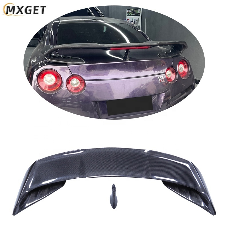 Carbon fiber Spoiler for Nissan GTR R35 2018~MY17 VRS Style Rear Wing