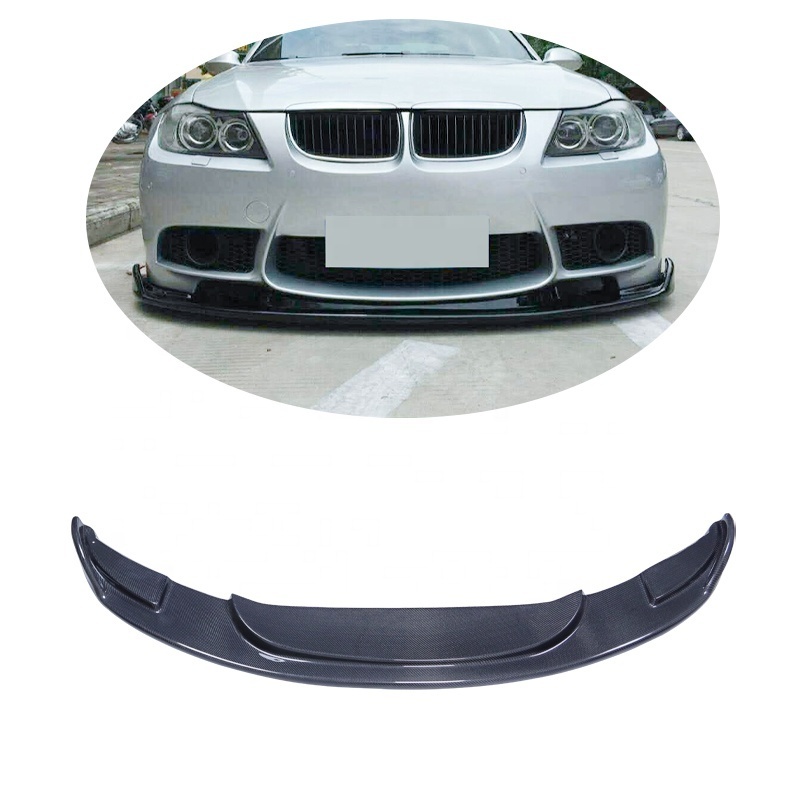 Carbon Fiber Front lip Chin Spoiler for BMW 3 Series E90 E92 E93 M3 2009-2012 HM Style car bumper Shovel protector