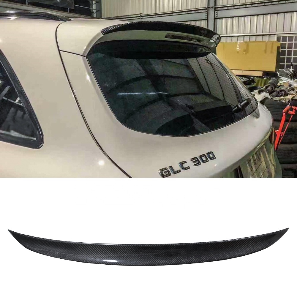 Roof spoiler Upgrade  Carbon Fiber Rear Trunk Spoiler Hatchback Spoiler For Mercedes Benz GLC SUV (C253) 2016-2022