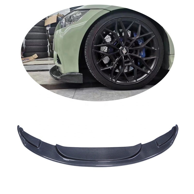 Carbon Fiber Front lip Chin Spoiler for BMW 3 Series E90 E92 E93 M3 2009-2012 HM Style car bumper Shovel protector