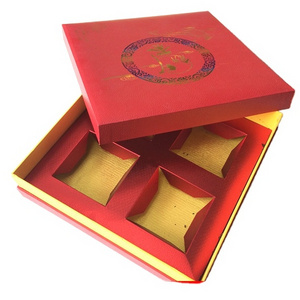 Custom logo  luxury  gift packaging Mid Autumn festival luxury paper food  mooncake gift box