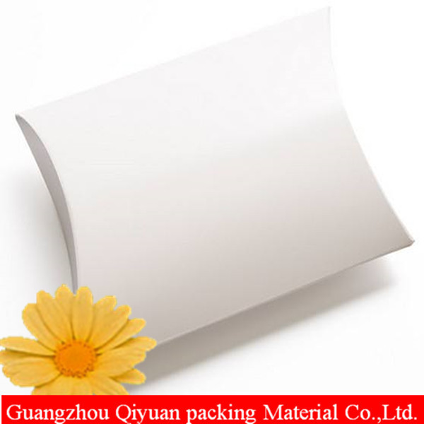 Custom print  cardboard recycled paper  luxury  hair wig pillow box packaging  with window