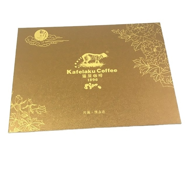 Custom logo  luxury  gift packaging Mid Autumn festival luxury paper food  mooncake gift box