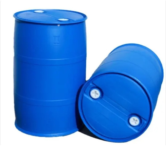 Factory price 200 Liter plastic HDPE 55 gallon blue drum for chemical/oil/water