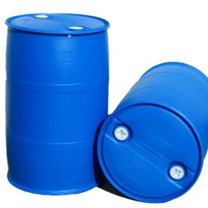 Factory price 200 Liter plastic HDPE 55 gallon blue drum for chemical/oil/water