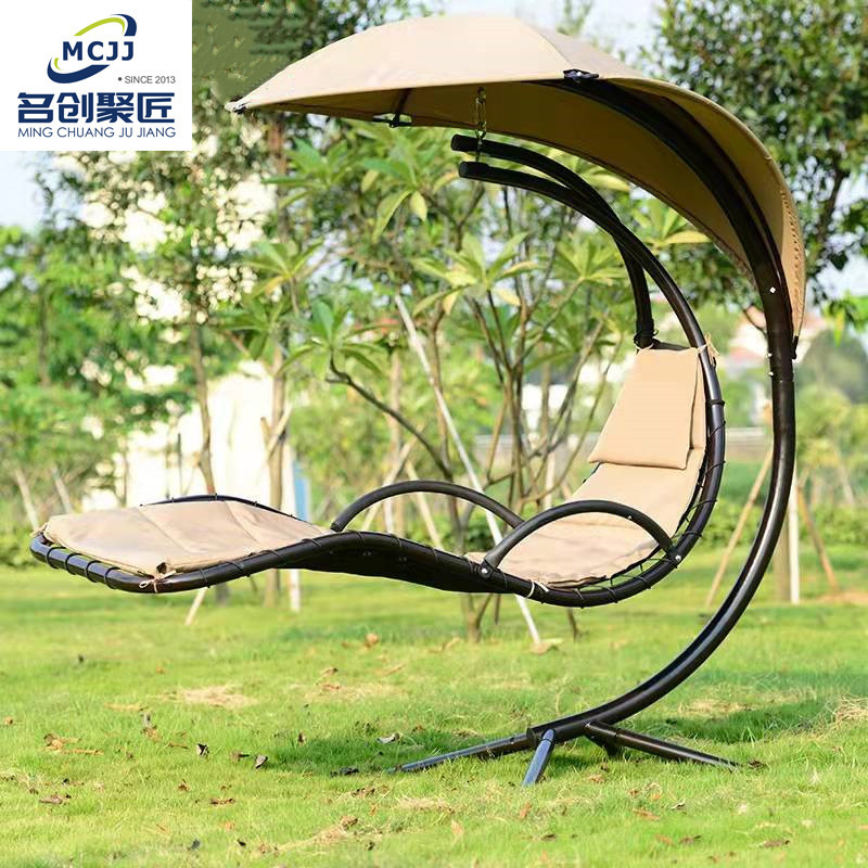 Outdoor furniture hanging chair swings garden hammocks chairs patio swing chair with stand