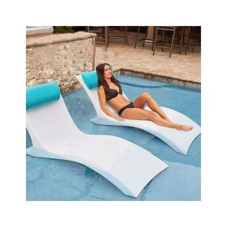 Factory Direct Sales Modern Hotel Beach Swimming Pool Patio Set Garden Lounge Outdoor Furniture Plastic Sun Lounger