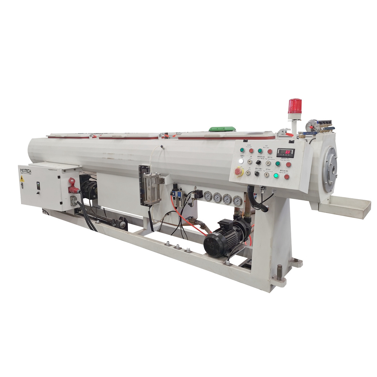 China Plastic CPVC UPVC PVC Pipe Manufacturing Extrusion Machine Line