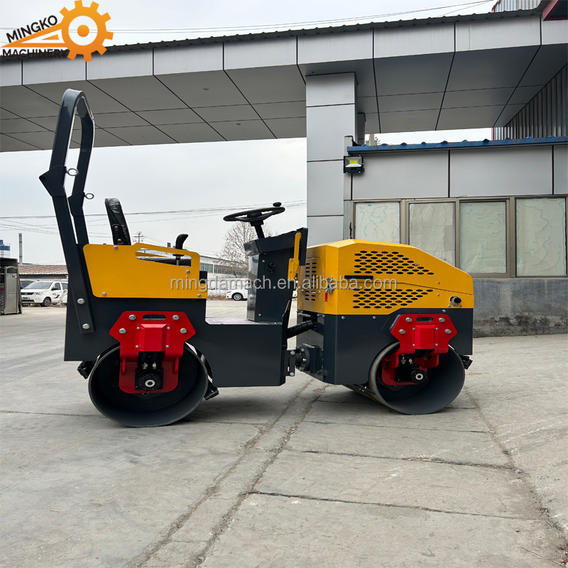 China hydraulic vibrating small mini road roller compactor machine 5 ton 2 ton 3 ton road roller