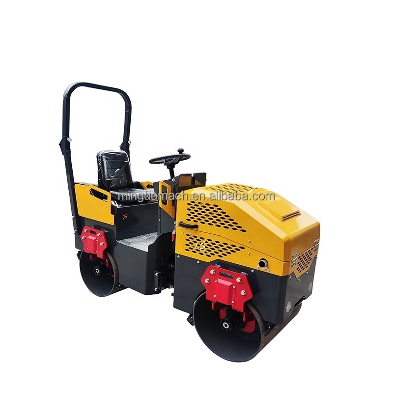 China hydraulic vibrating small mini road roller compactor machine 5 ton 2 ton 3 ton road roller