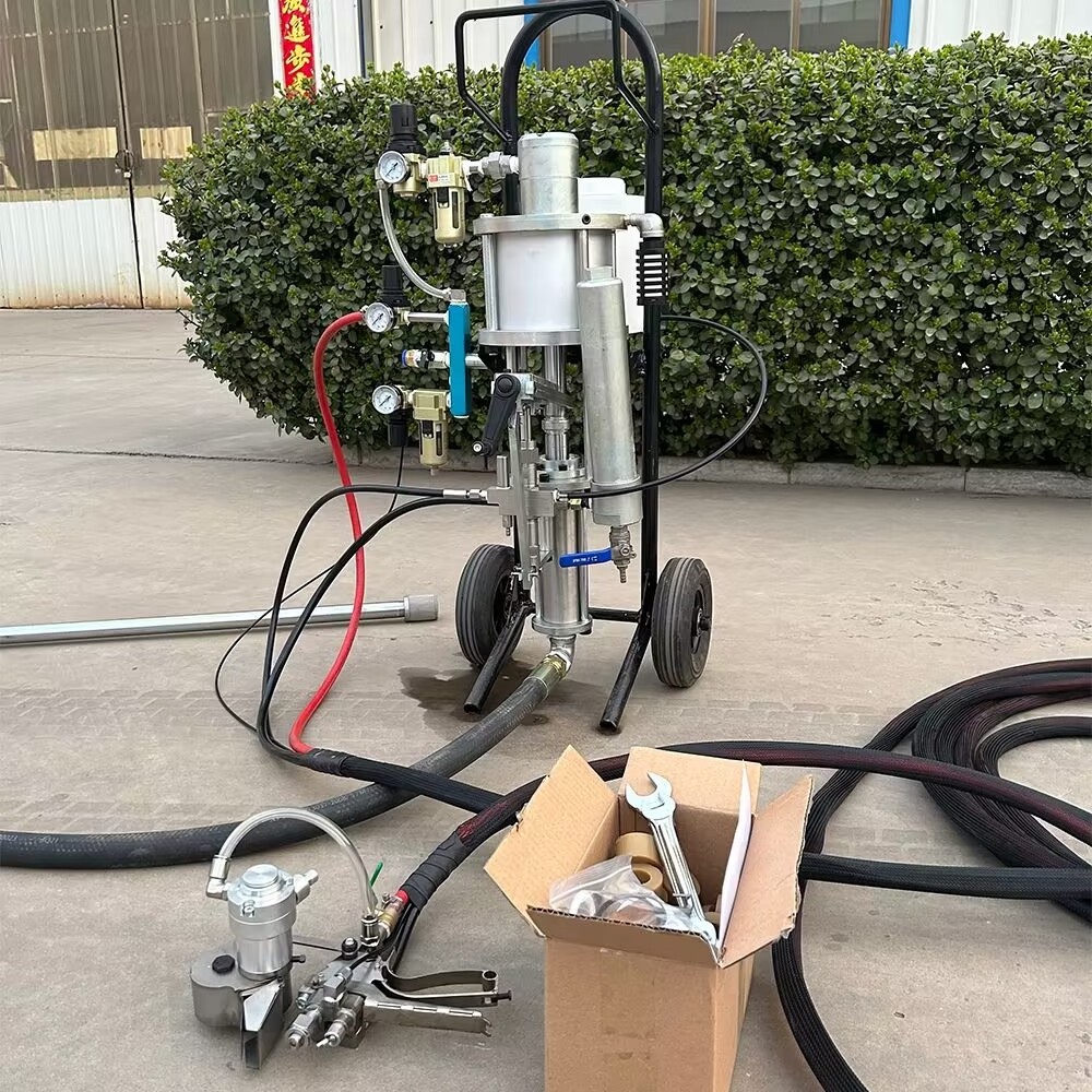 Chinese Factory Price Fiberglass Resin Chopper Roving Spraying Machine With Gun Frp Spray Machine For Sale