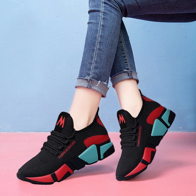 Thick Sole Women's Tennis Sport Shoes Travel Winter Outdoor Warm Ladies Sneaker Style  fashion  Women Sneakers